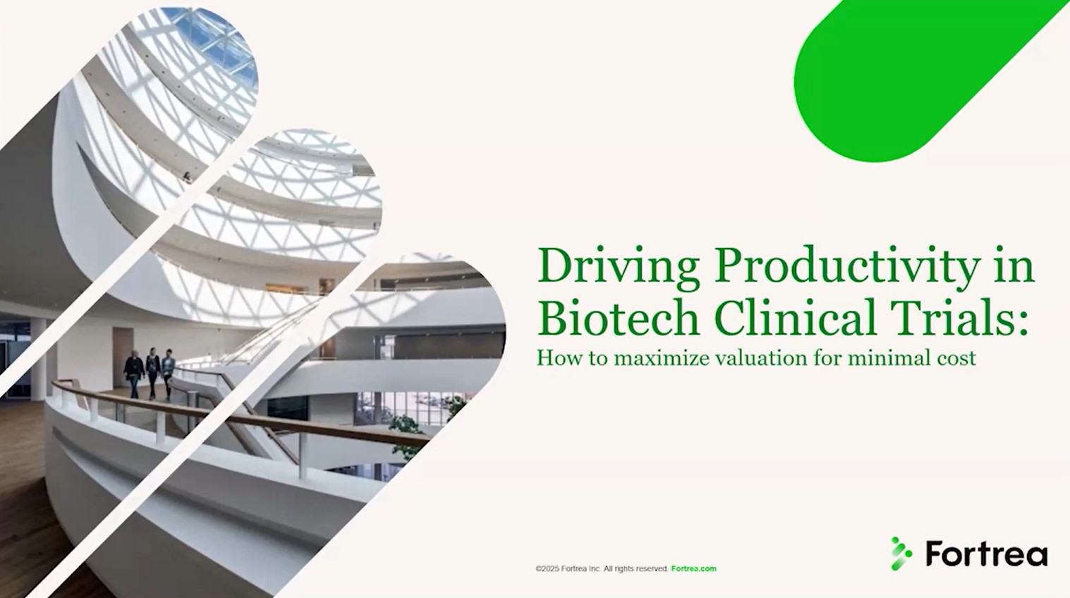 Driving Productivity in Biotech Clinical Trials: How to maximize valuation for minimal cost