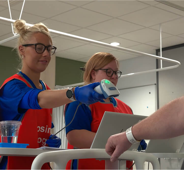 Real time Clinical Trial Data Visualization